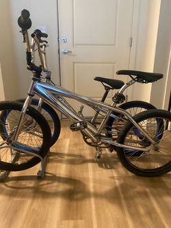 2 Vintage Chrome BMX Bikes – Blaze + Old School BMX