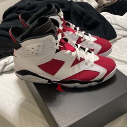 Jordan 6 Carmines Size 13 Men