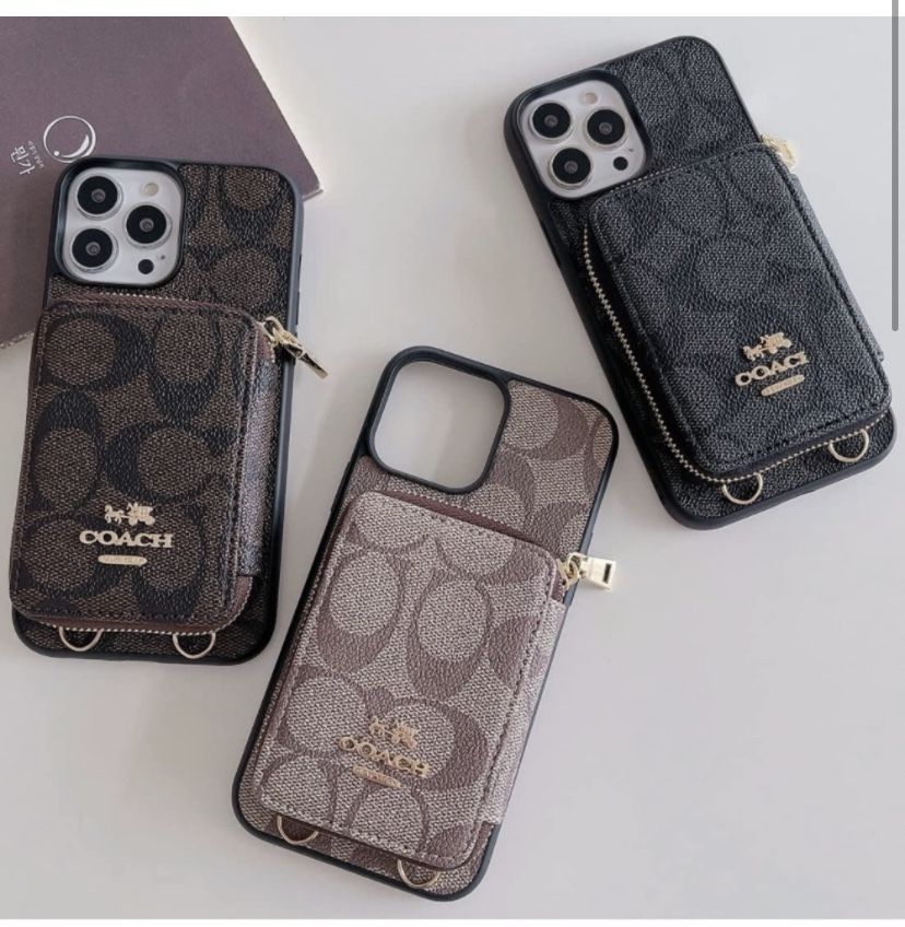 Coach phone online case wallet