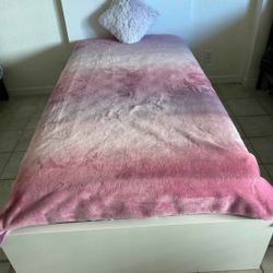 IKEA Malm bed frame, white, Twin