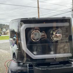 Head Light GMC SIERRA 07-13