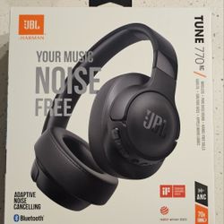 JBL Tune 770NC BLUETOOTH wireless Over Ear Headphones ( black)