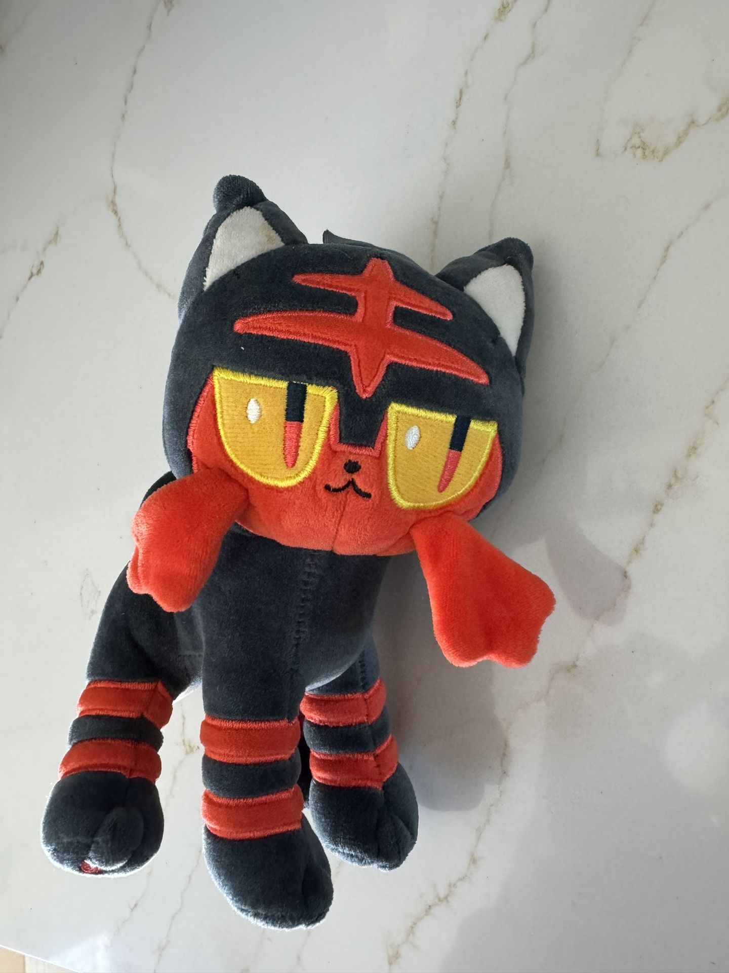 Pokémon 8" Litten Plush - Officially Licensed - Quality Soft Stuffed Animal Toy - Sun and Moon Starter - 