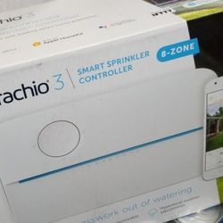 Rachio 3 Smart Sprinkler Controller 8 Zones - Brand New 