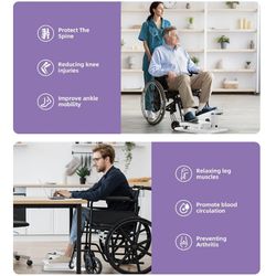 🏅 The perfect gift for your parents! An under-desk elliptical designed specifically for seniors—a quiet, motorized leg exerciser featuring a smart re