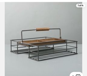Metal / Wood Caddy $4