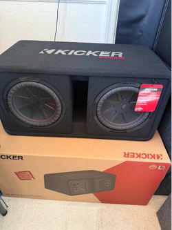 Kicker 10” subwoofer