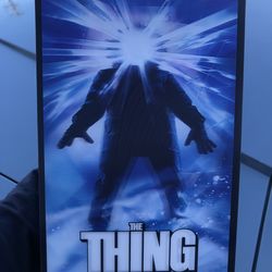 Neca The thing Figure (lights up) New the poster Editon