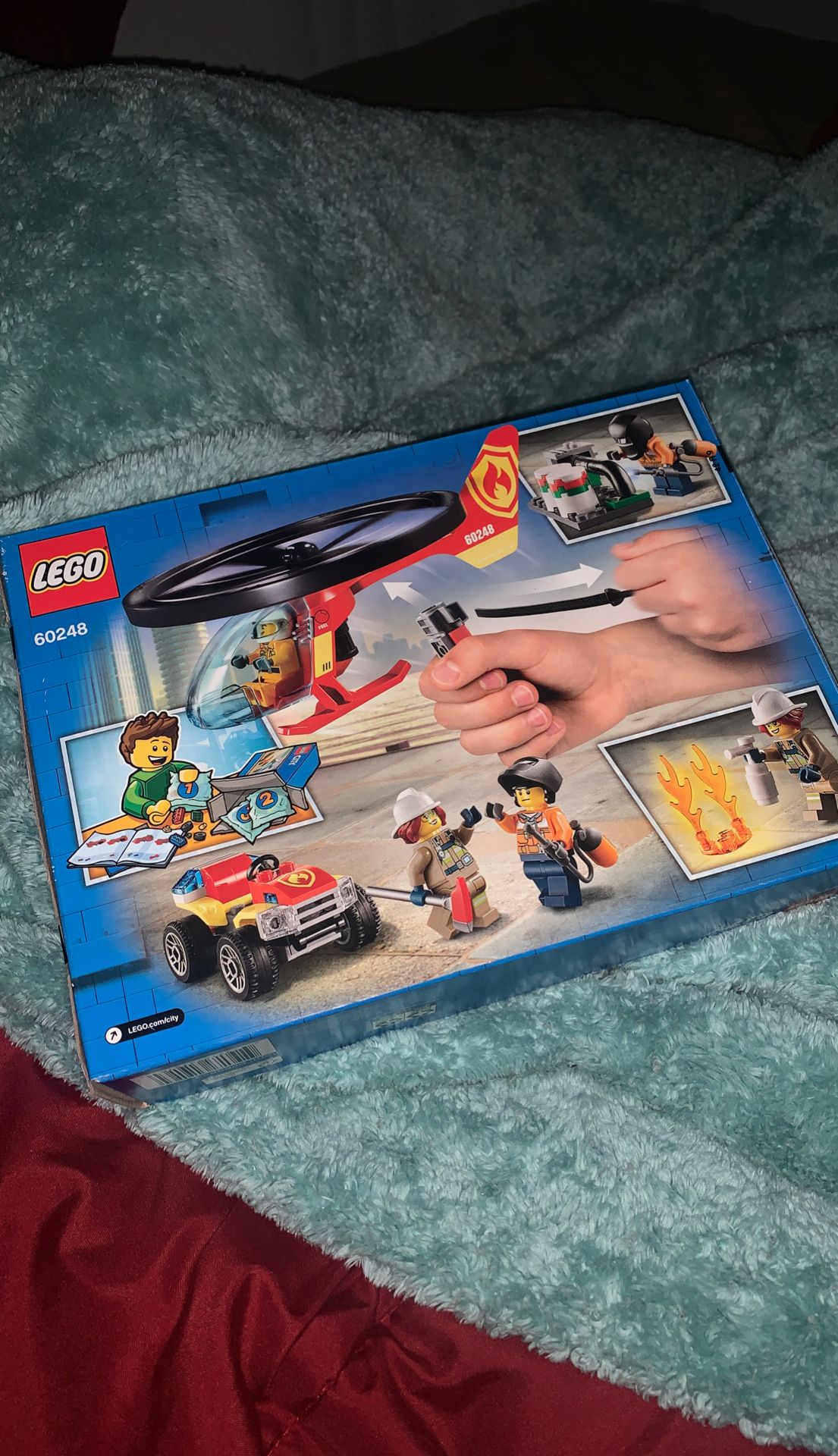 LEGO City Fire Helicopter Response 60248. NEW!