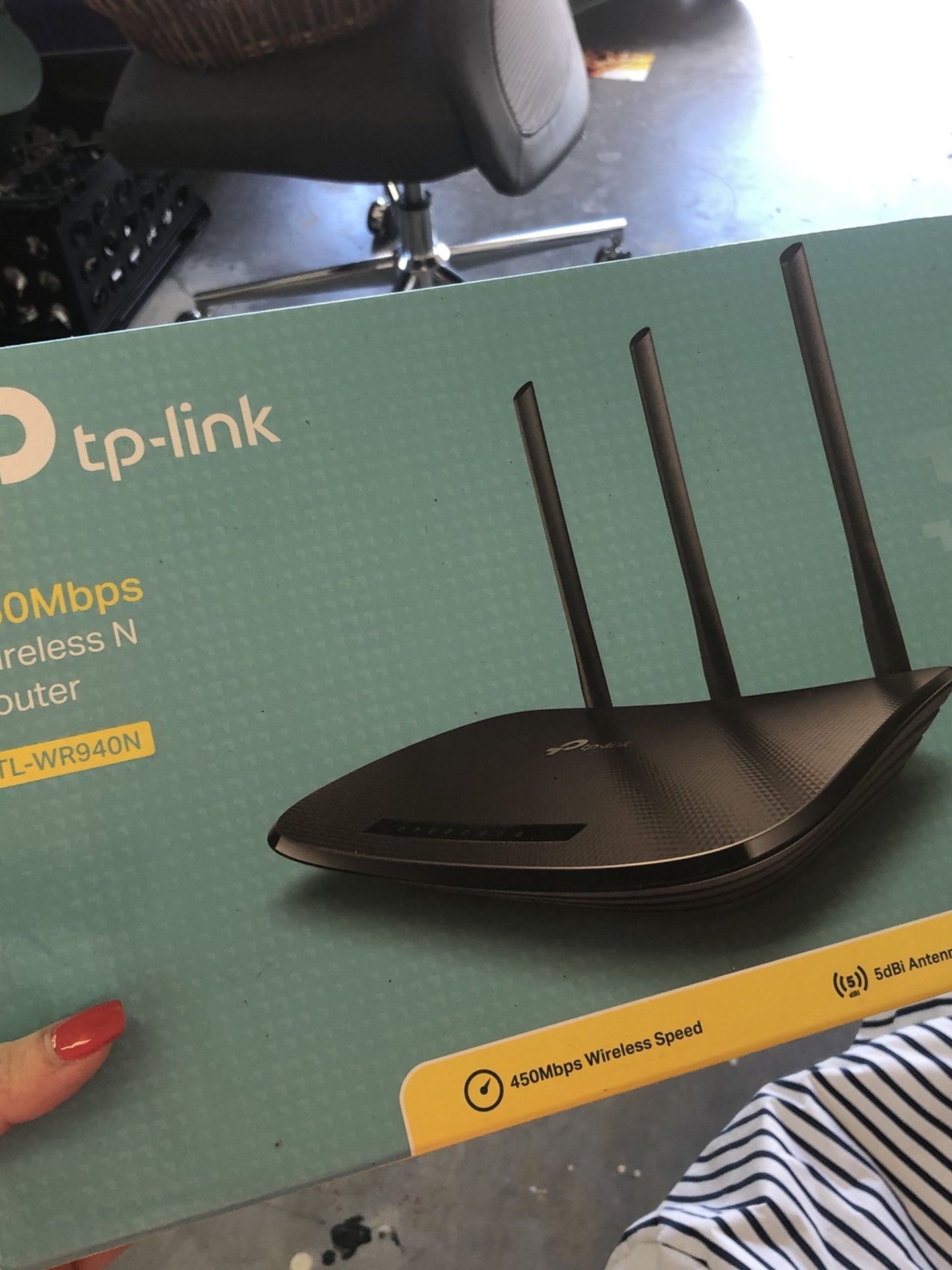 Brand new in box TP link wireless N router