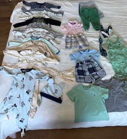 Used 6 months Baby Boy Clothes