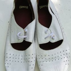Camper Grit White Shoes Used 