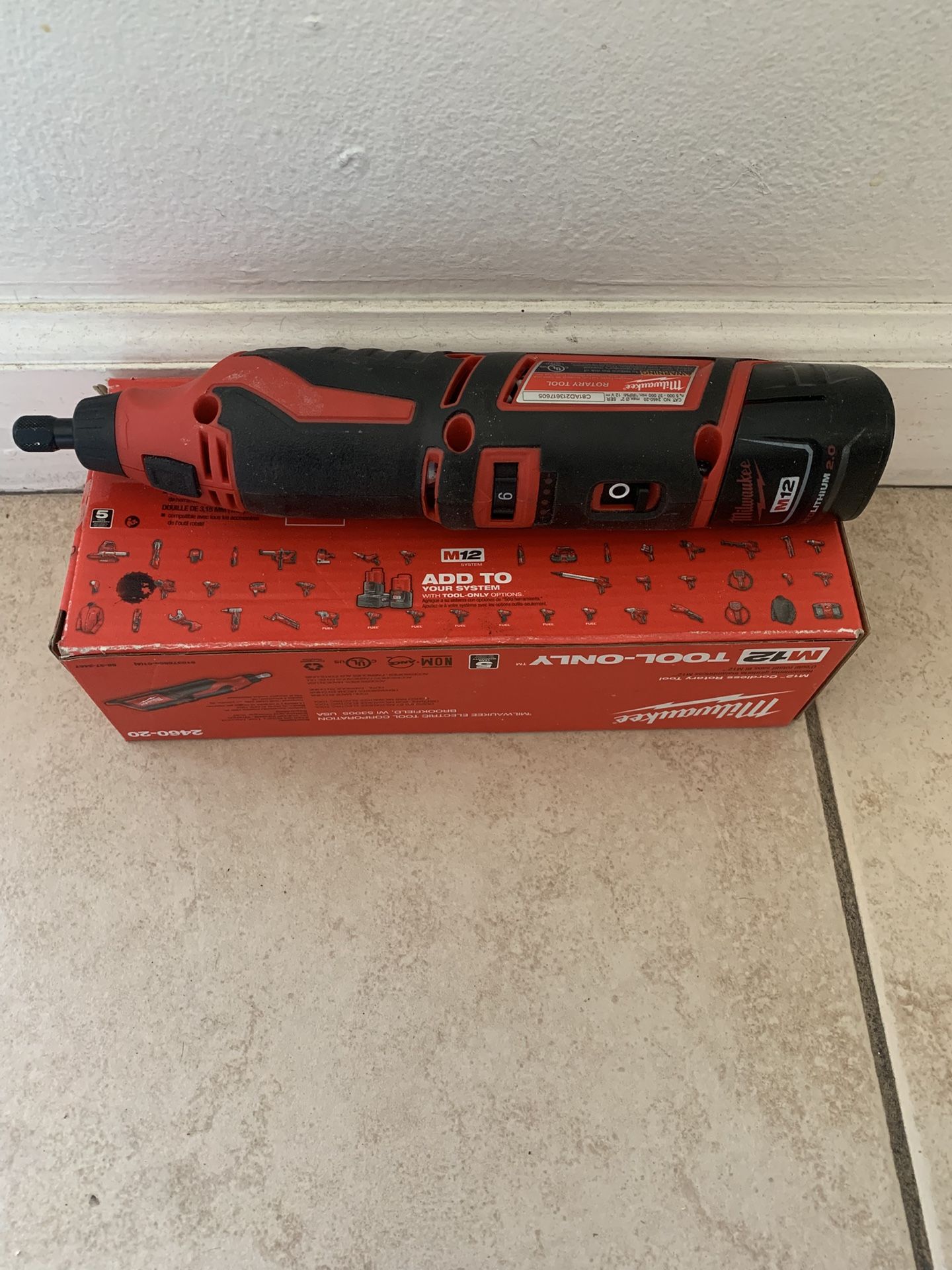 M12 Milwaukee Dremel