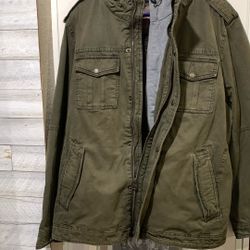 Mens  Levi Hooded Jacket 