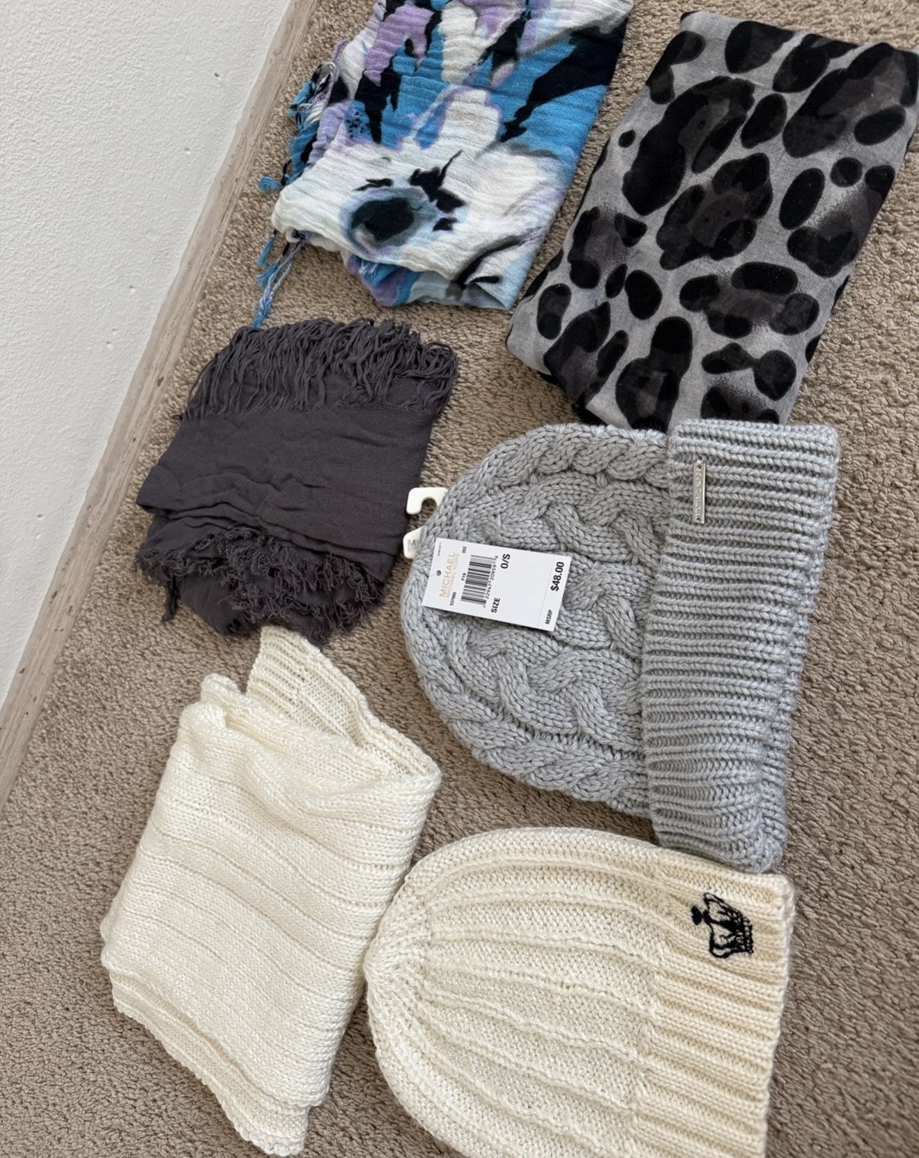 Hats And Scarves Some New All For $15