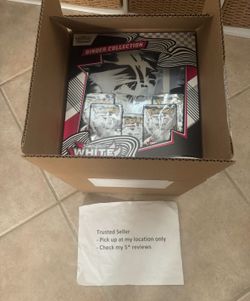 Pokemon Pokémon white flare SV10.5 binder collection unova case of 6