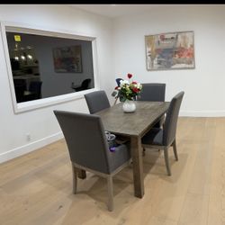 Dining Table And Chairs 