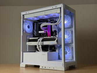⚪️ RYZEN 7 7800X3D | RX 9070 XT 16GB | 32GB DDR5 | 2TB SSD | HIGH END RGB 4K GAMING PC ⚪️