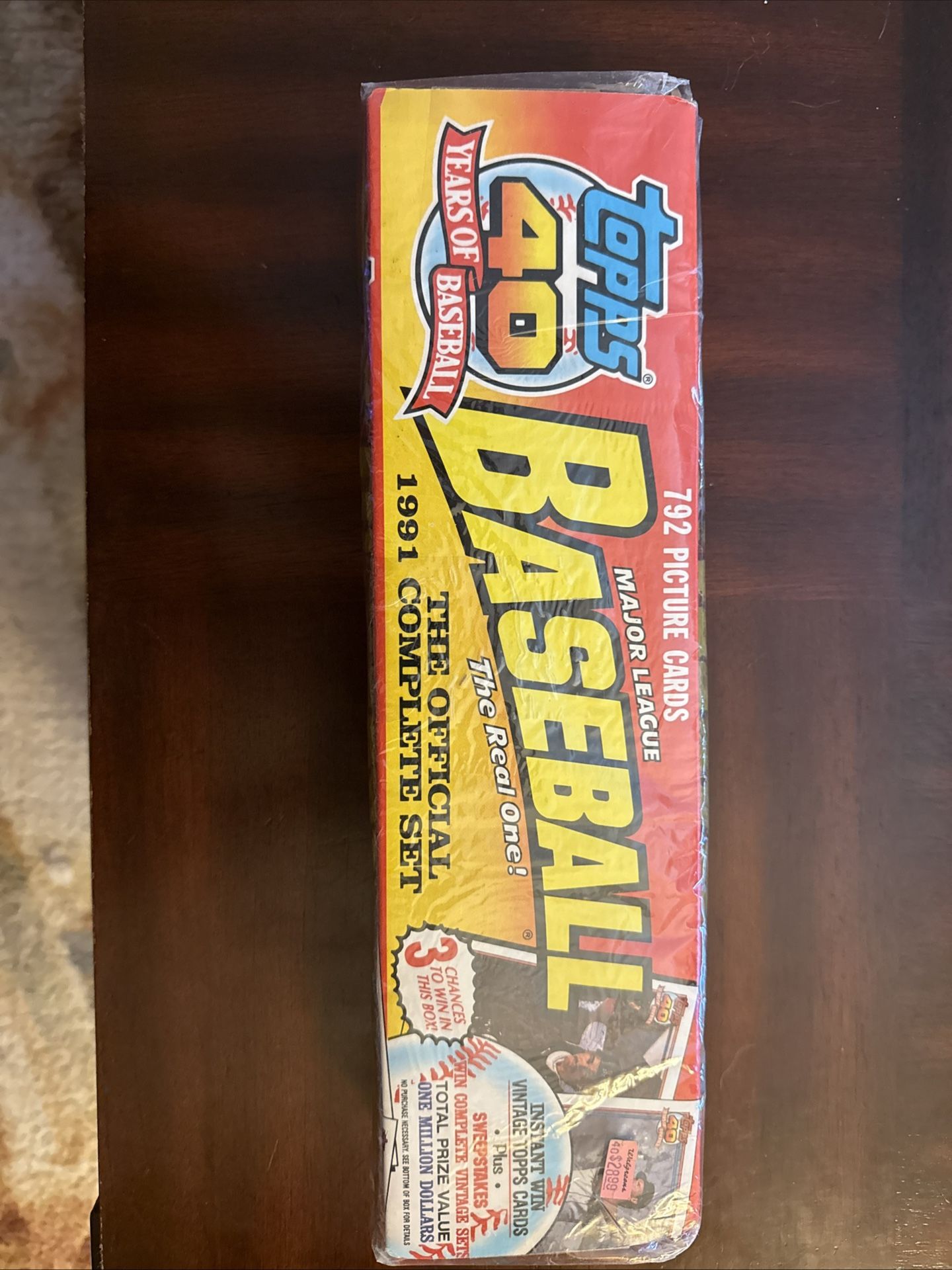 1992 Topps Baseball card Box Set