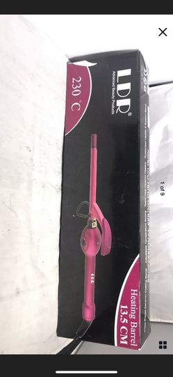 NEW! LDR ADVANCED BEAUTY 230C Professional Spring Curling Iron 13mm Purple. Condition is New.