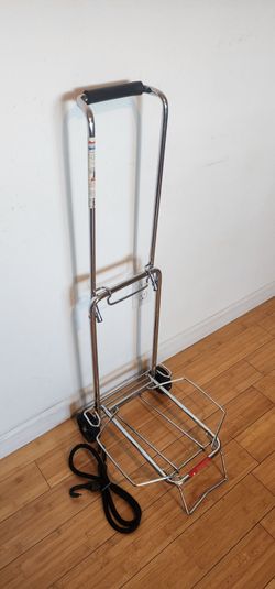 Handcart (Stainless foldable hand cart ) with rope