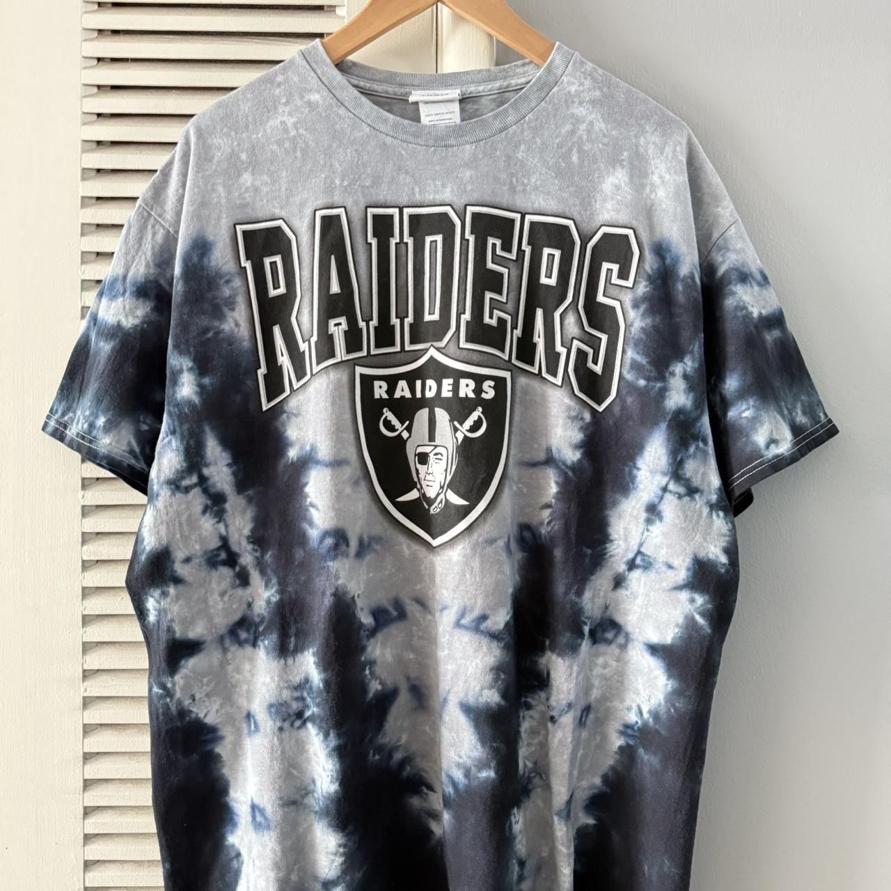 Vintage Raiders NFL Football Tie Dye T-shirt