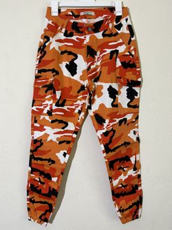 Orange Cargo Pants Women’s