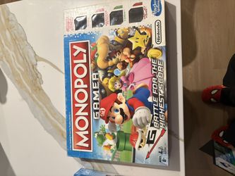 Monopoly Gamer Super Mario 2017 Nintendo