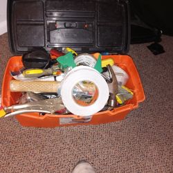 Toolbox Full Of Assorted Tools And Other Things