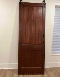 8β barn solid wood barn door