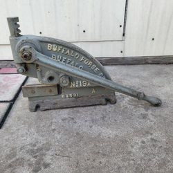 Buffalo Forge 19A Slitting Shear Sheetmetal Garage Shop Tool Classic Vintage Antique Tools Metal