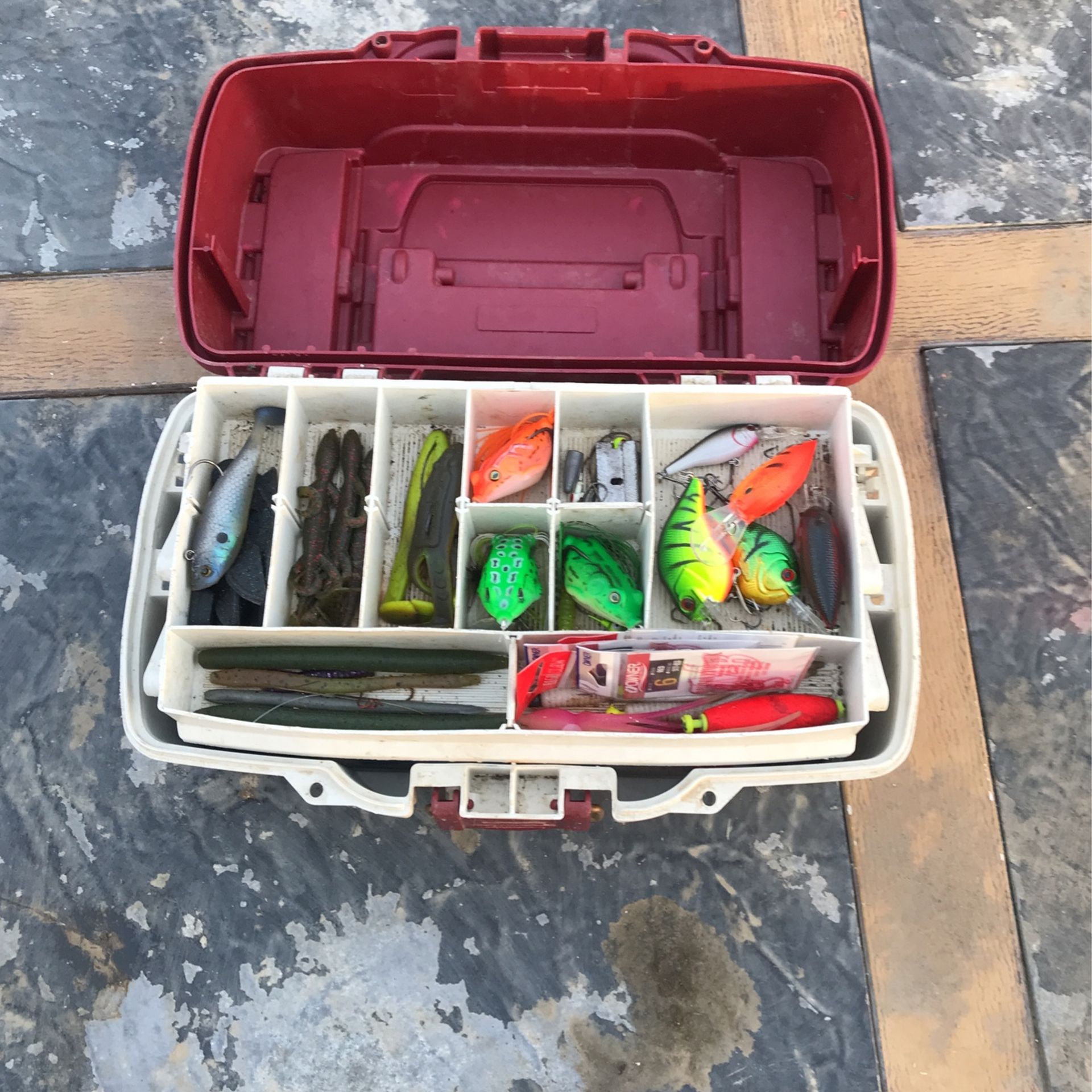 Ugly Stick Rod Gx2 And Tackle Box