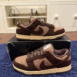 Nike Dunk Low Harris Tweed Sesame Women's Sizes 6, 7-10 100052-200 NEW