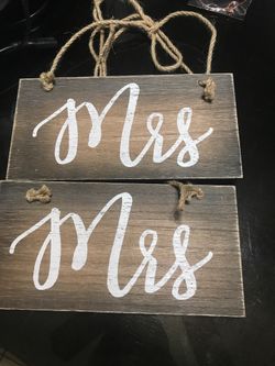 Mrs sign