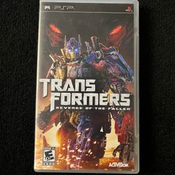 Transformers: Revenge Of The Fallen (Sony PlayStation Portable PSP) CIB Complete With Manual