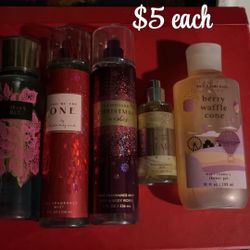 bath and body Works Perfume Singles and sets 