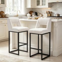 White Barstools