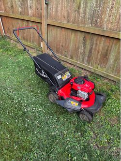 Lawn mower push