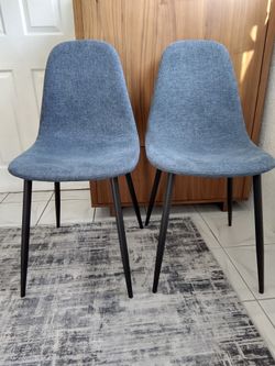 Two Blue Chairs