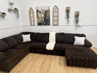 Brown Sectional Couch Free Delivery