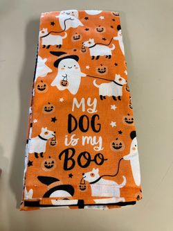 Halloween kitchen towels, set of 3