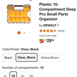 Dewalt Organizer *NEW* 