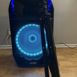 ION Total PA Prime 500W Bluetooth Speaker With Stand 