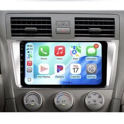 Linux Car Radio Stereo for Toyota Camry 2006-2011 CarPlay & Android Auto QLED Touchscreen, Fast Boot, Bluetooth, AM/FM SWC, Plug and Play, backup came