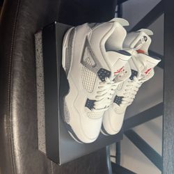 Jordan 4 White Cement Sz 11