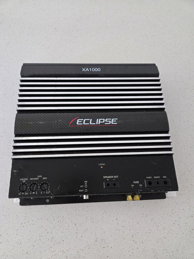 Rare Eclipse Car Amplifier 