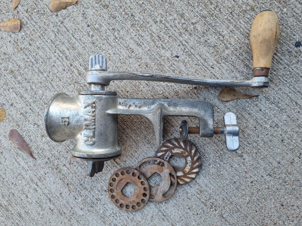 Vintage Climax Food and Meat Grinder