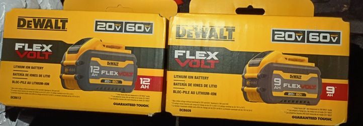 Dewalt FlexVolt Batteries