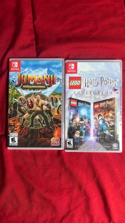 Jumanji & Lego Harry Potter games for Nintendo