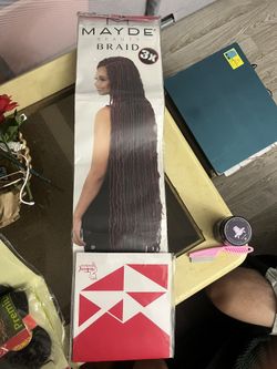 🖤 For Sale: Black Mayde Braid Extensions (Soft Locs / Braids) 🖤 • Product: MAYDE MODERN SOFT LOC EXTRA LONG BRAID (3X)